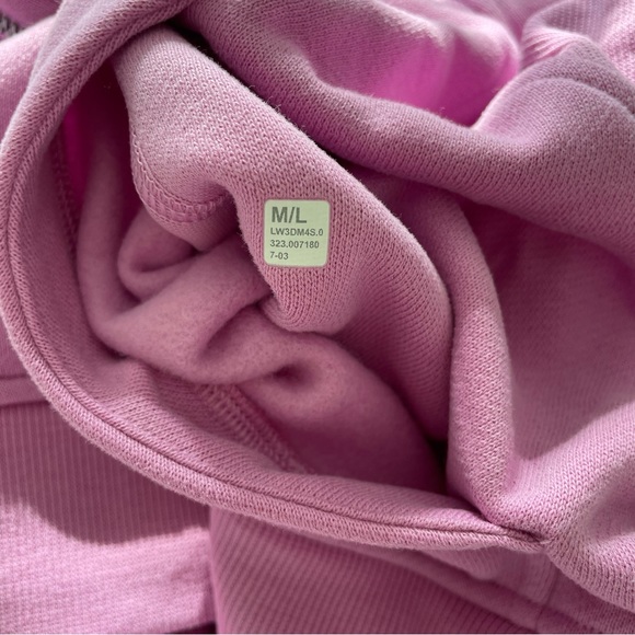NWT Lululemon Scuba Oversized Half Zip Hoodie Dahlia Mauve Size M/L - Picture 6 of 7
